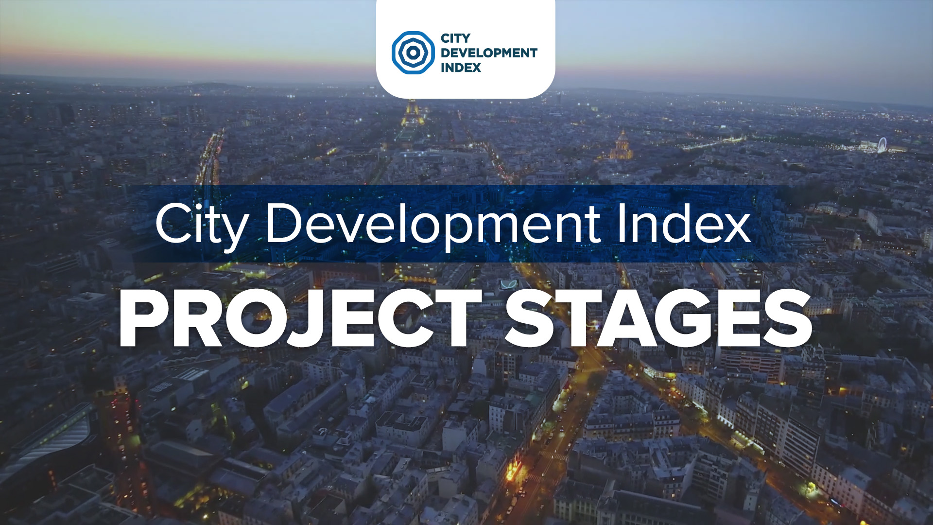 City Development Index I Project Stages